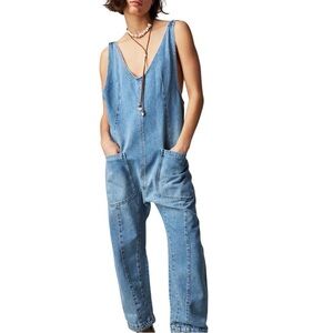 Women's Denim Jumpsuit